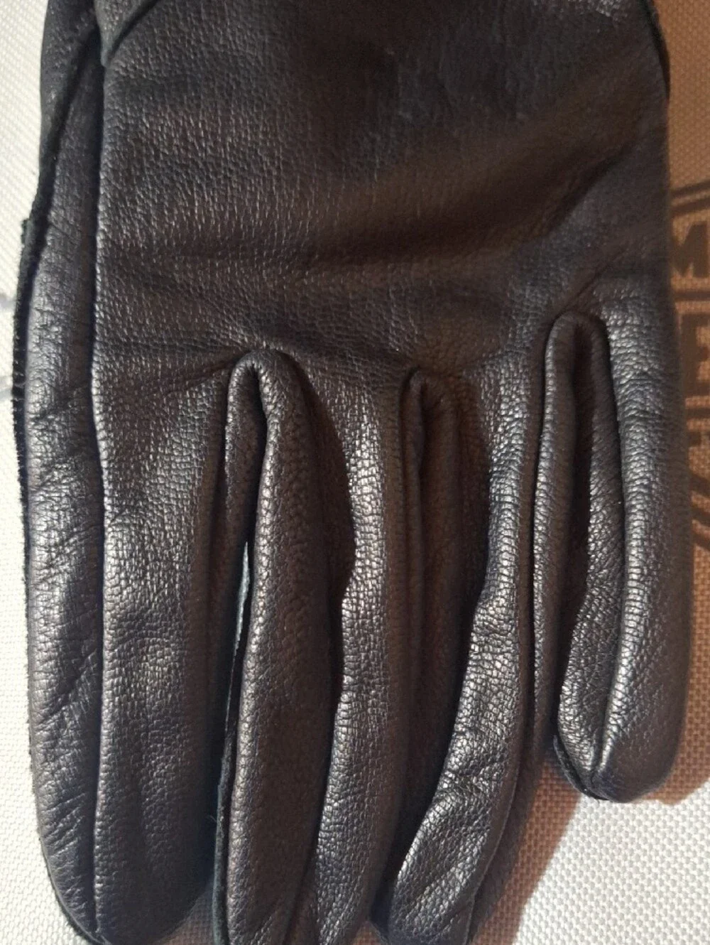 Harley-Davidson Women's Black Leather Riding Gloves